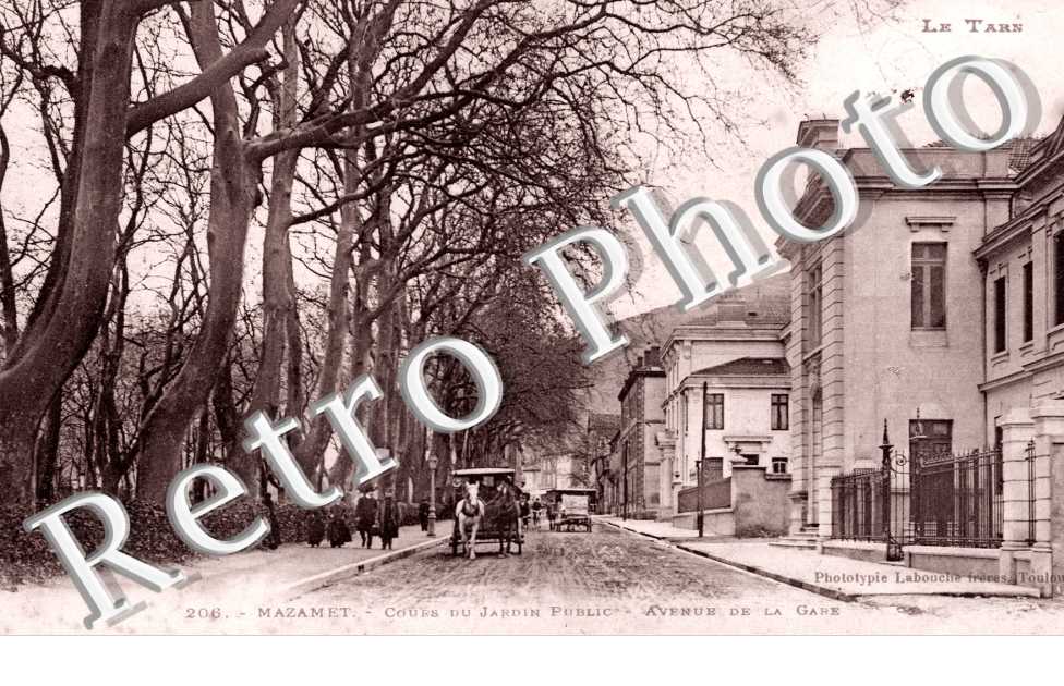 Cours du Jardin Public, Avenue de la Gare