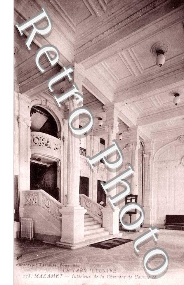 Interieur de la chambre de commerce