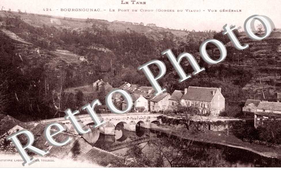 Pont de Cirou - vue generale