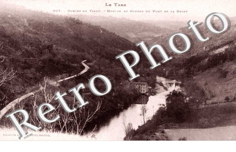 Moulin et gorges du pont de la Bresse