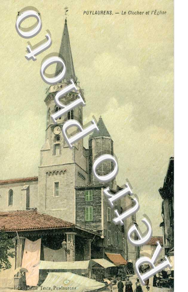 Le clocher et l'eglise