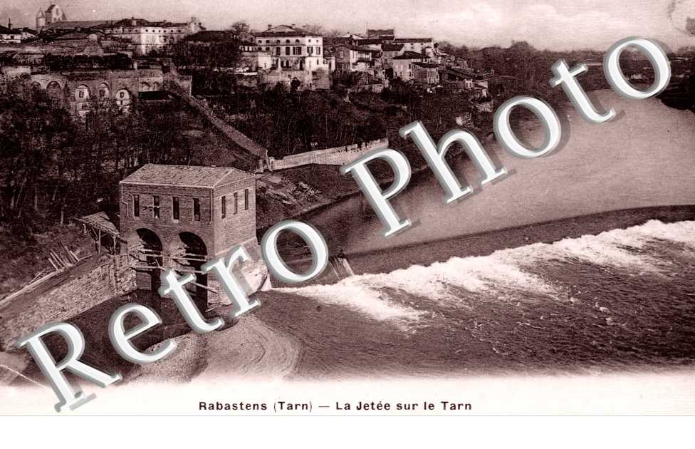 La jetee sur le Tarn