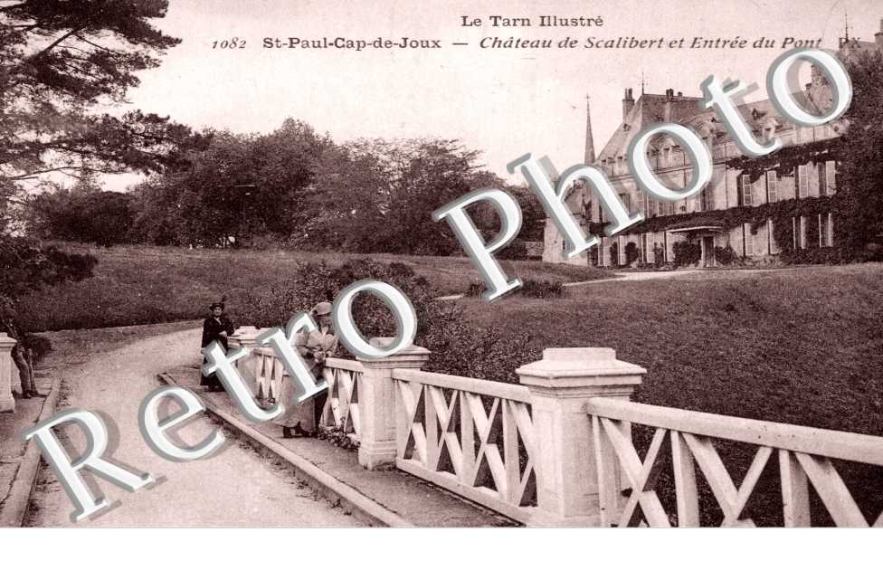 Chateau de Scalibert et Entree du Pont