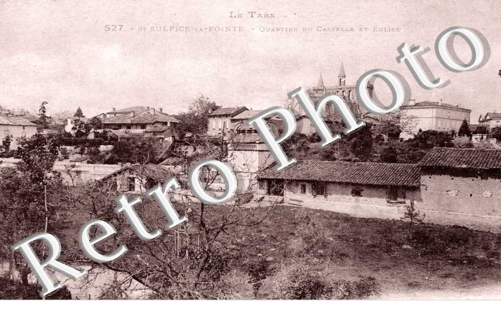 Quartier du Castella et Eglise