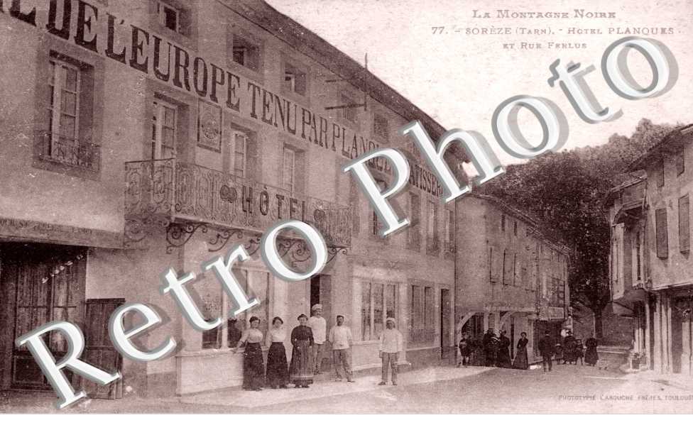 Hotel Planques et Rue Ferlus
