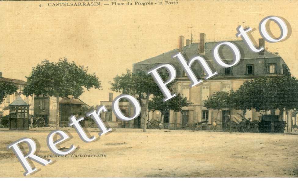 Place du progres. La Poste