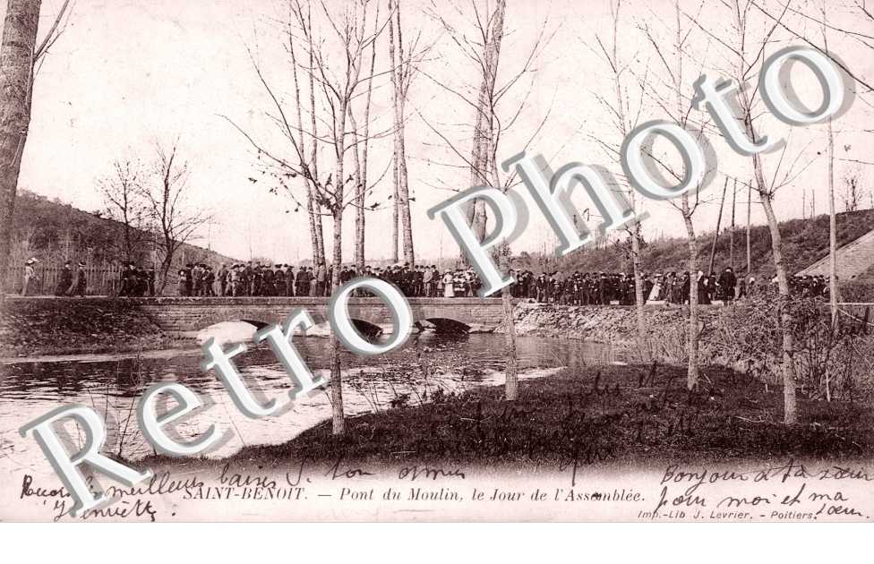 le Pont du Moulin le Jour de l'Assemblee
