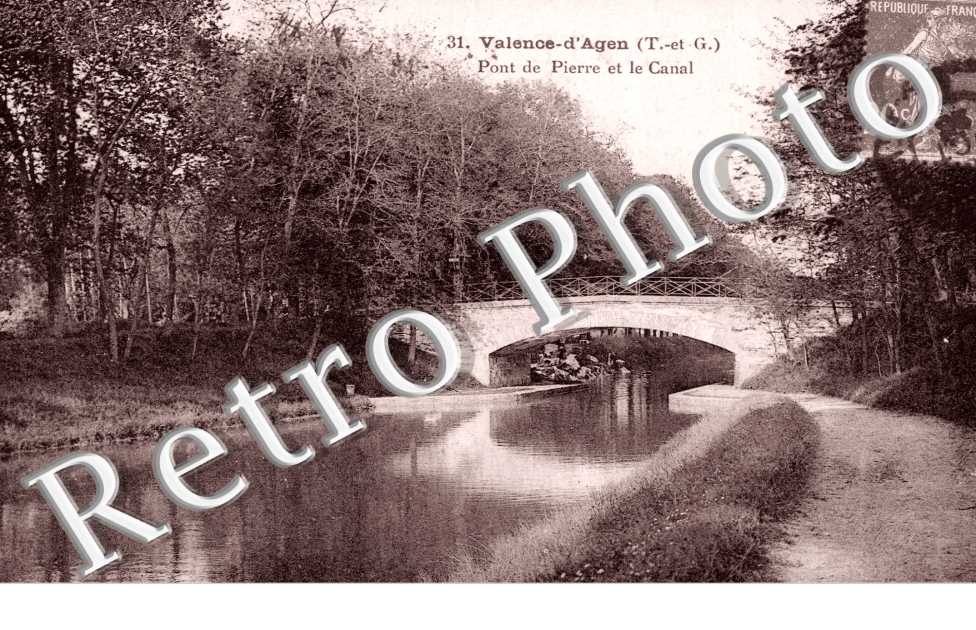 le Pont de Pierre et le Canal
