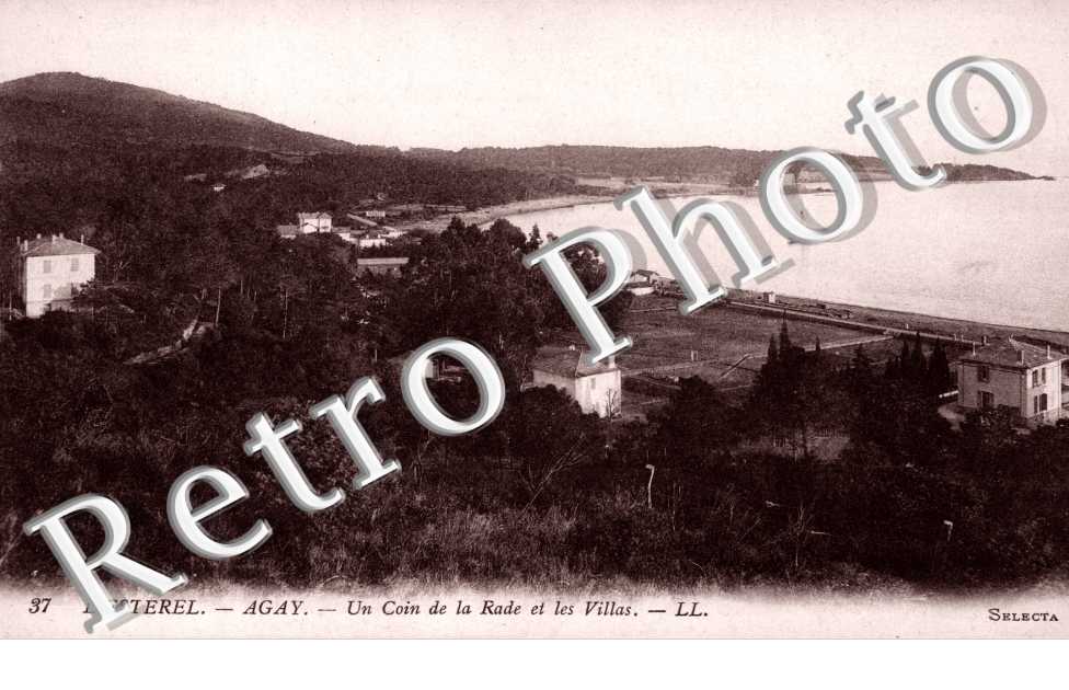 l&#039;Esterel, Un Coin de la Rade et les Villas