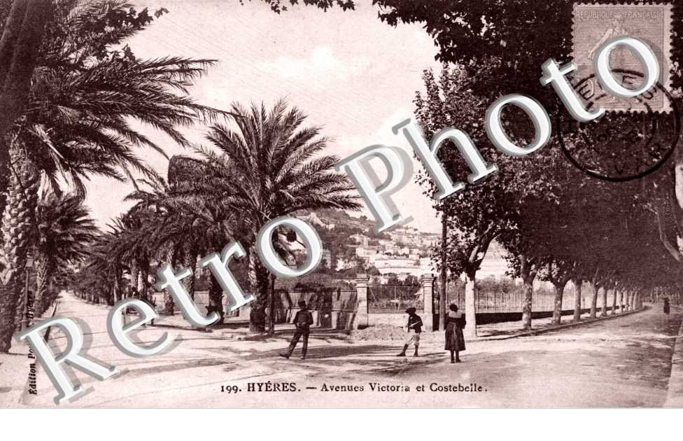 Avenue Victoria et  Costebelle