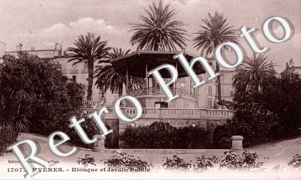 Kiosque et Jardin Public