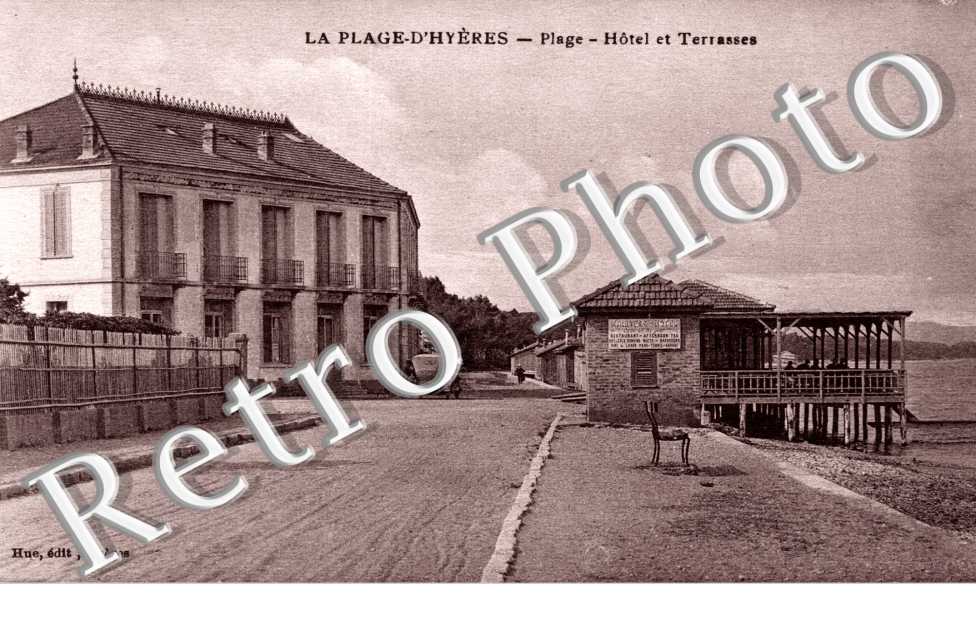Plage - Hotel et terrasse