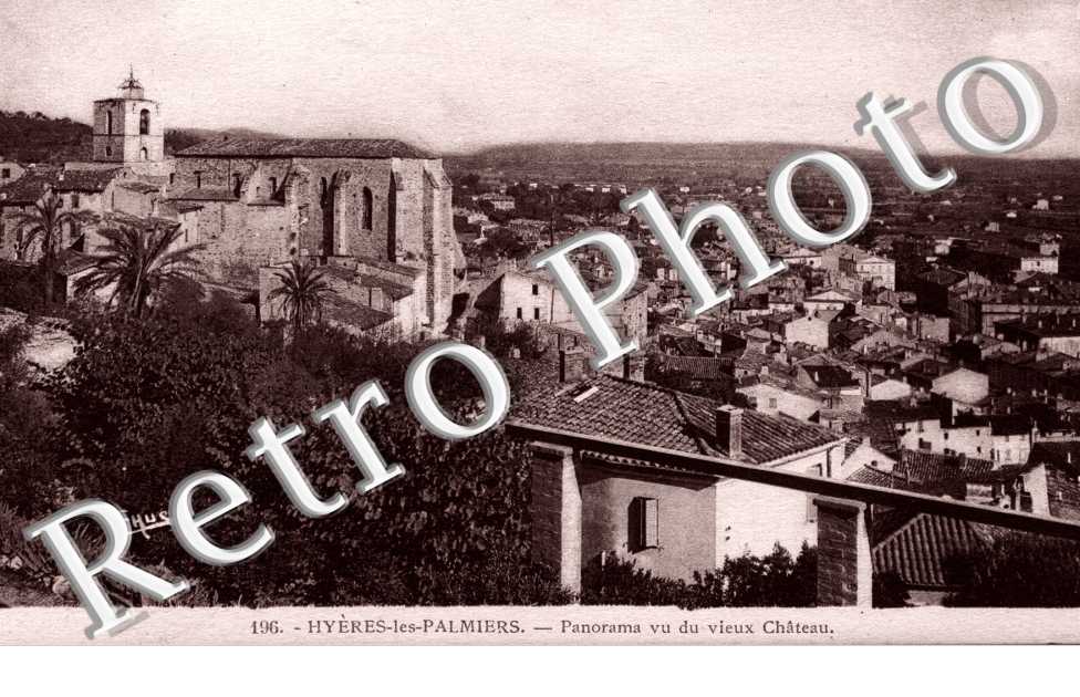 Panorama vu du vieux Chateau