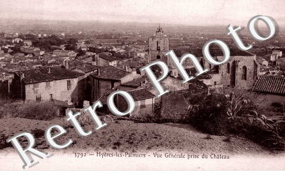 Vue Generale prise du Chateau