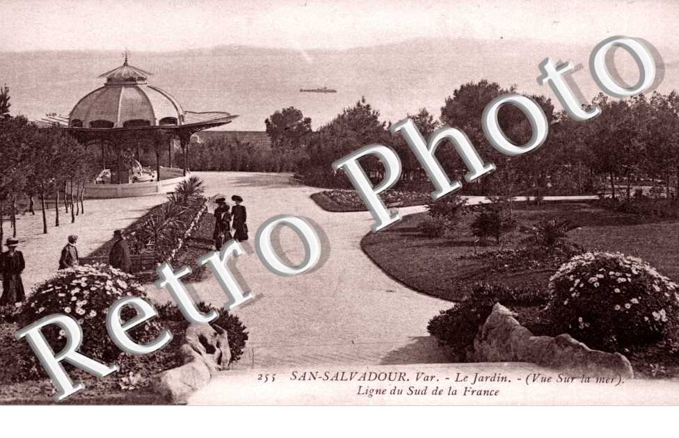 San Salvadour  le jardin