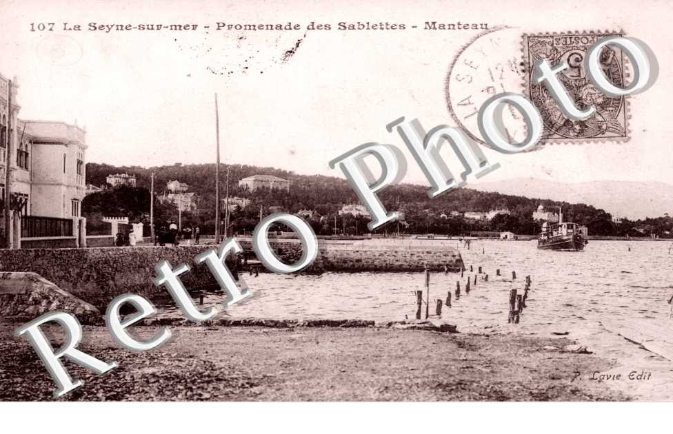 La Seyne sur Mer Promenade des Sablettes, Manteau