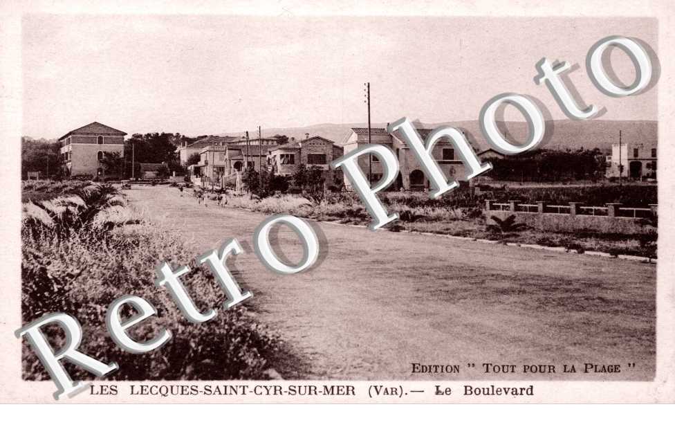 LES LECQUES Le boulevard - les Lecques