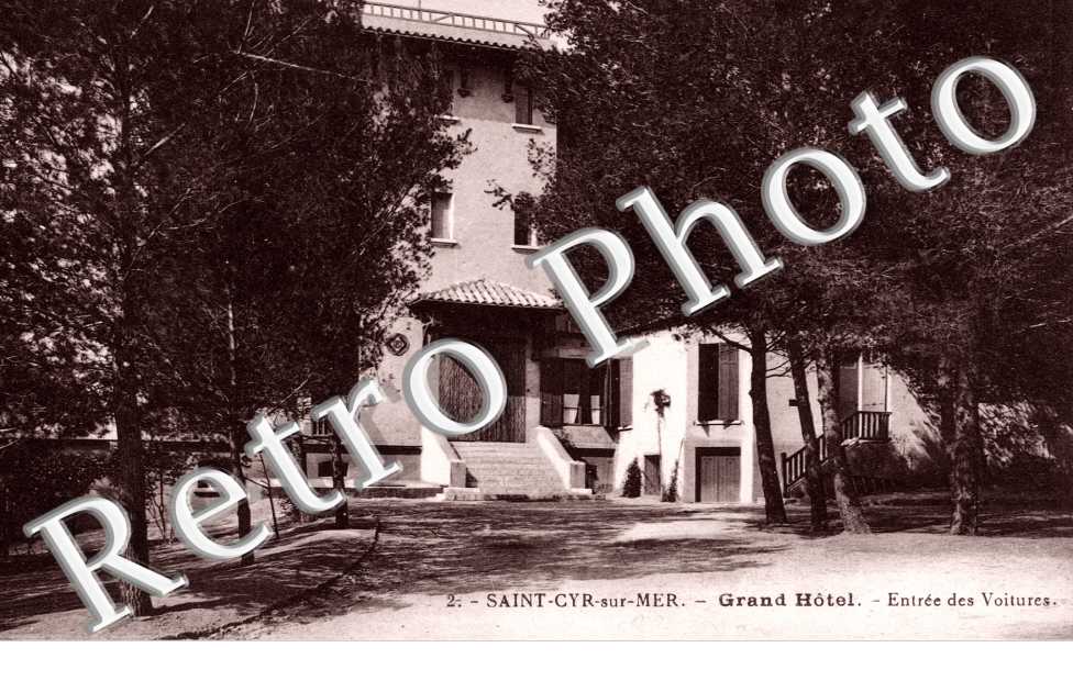 Grand hotel - entree des voitures