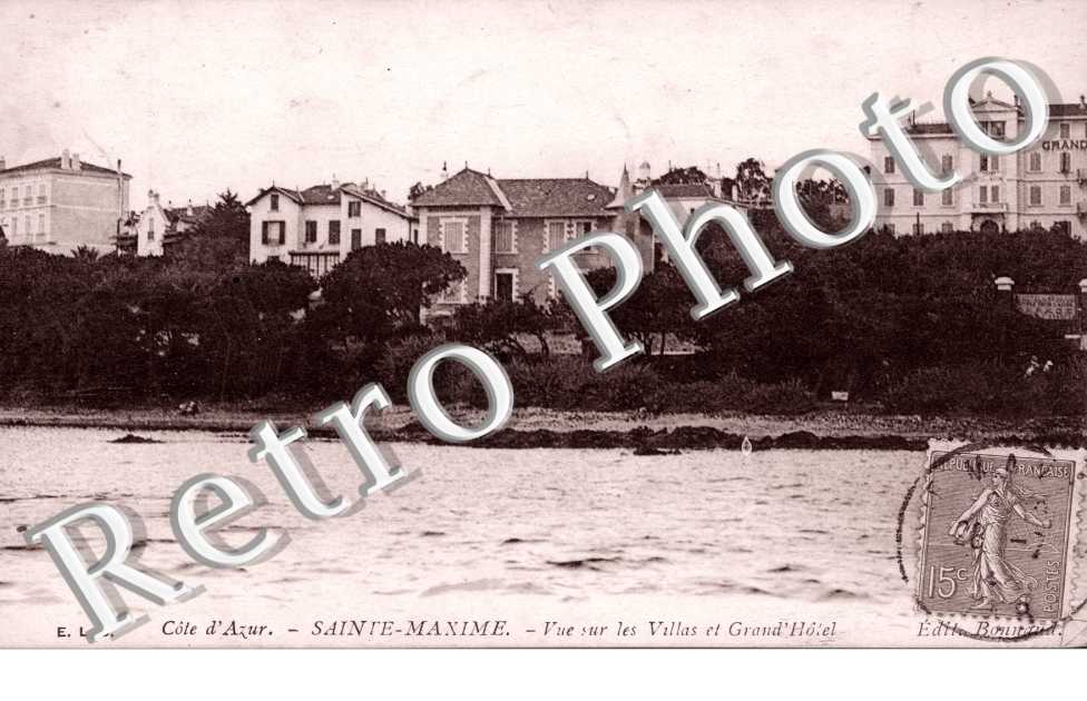 vue sur les Villas et le Grand Hotel