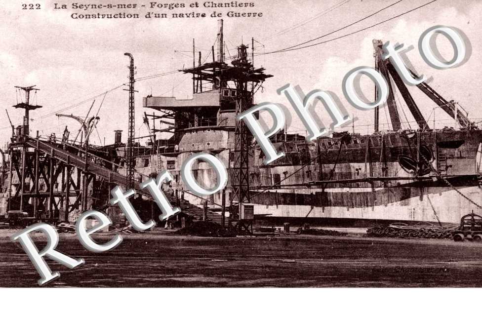 Forges et Chantiers Construction d'un Navire de Guerre