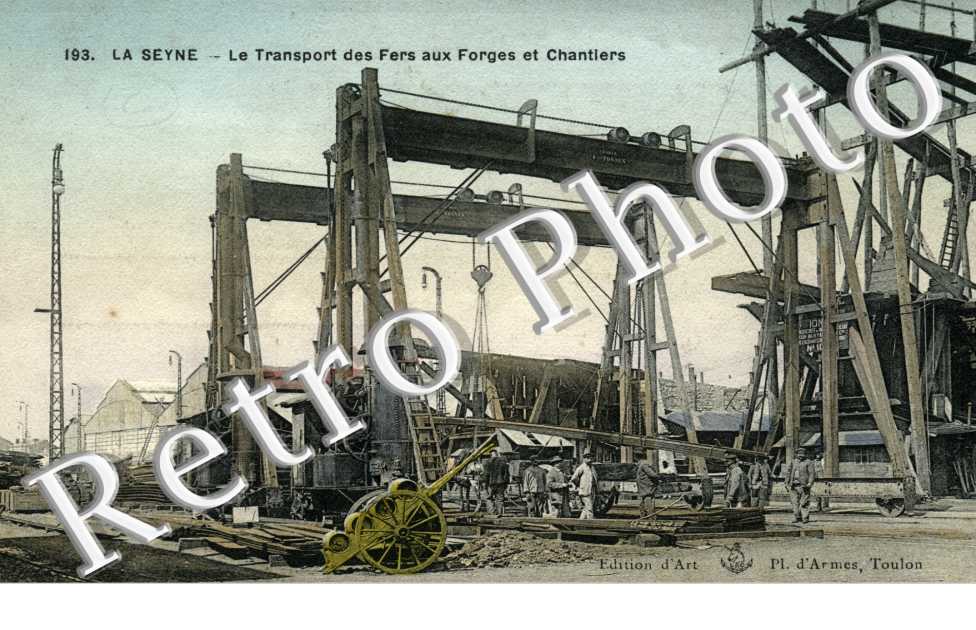 Le Transport des Fers aux Forges et Chantiers