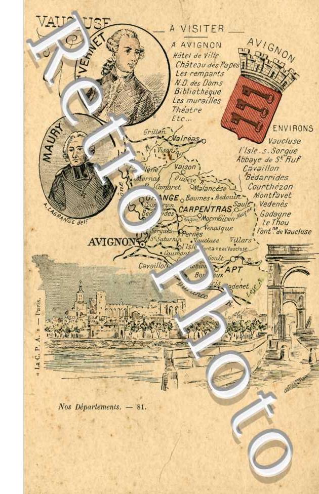 la Carte geographique
