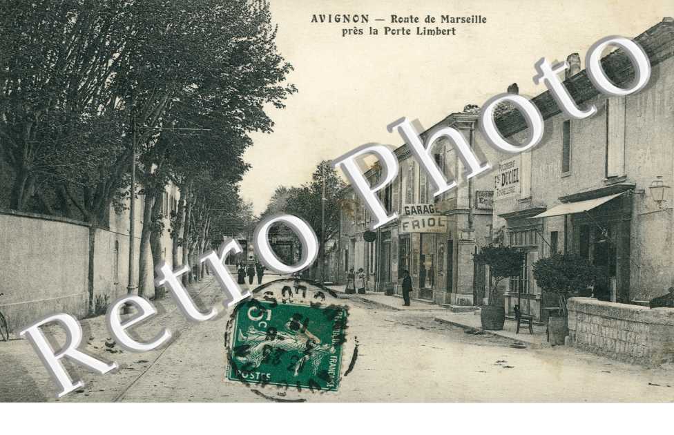 la Route de Marseille près la Porte Limbert