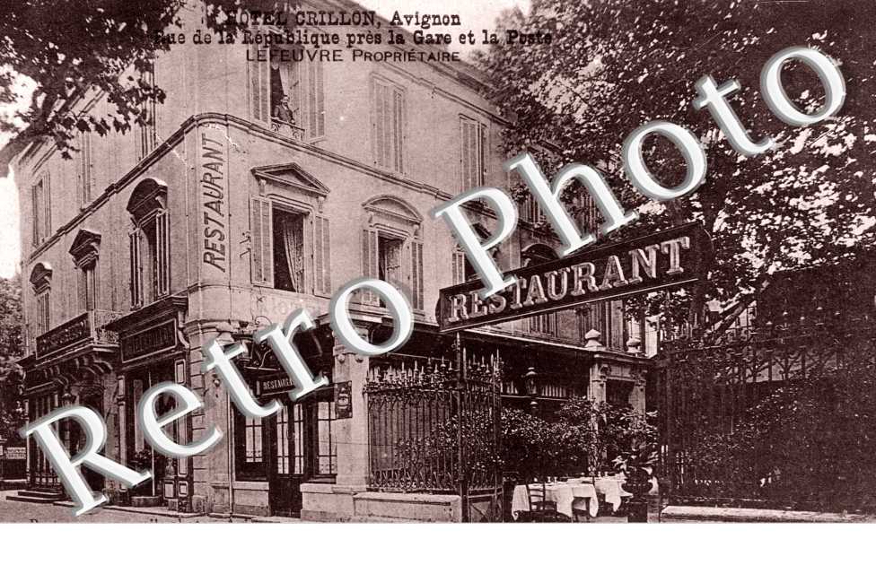 l&#039;Hotel Crillon, Rue de la Republique Lefeuvre propriétaire