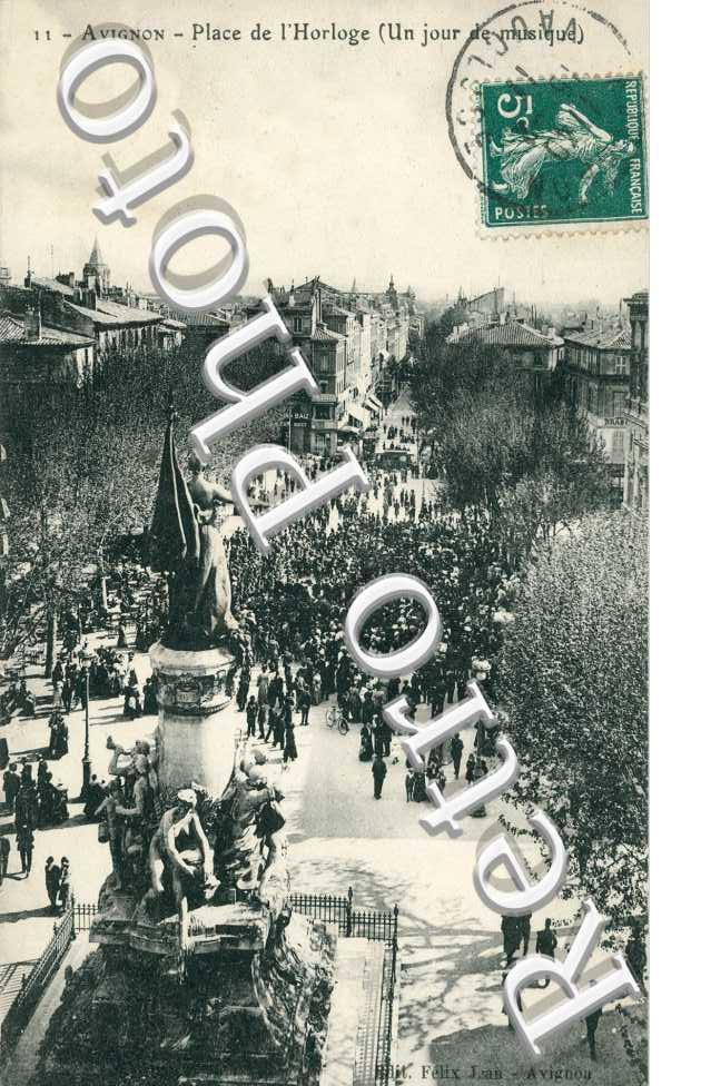 Place de l&#039;Horloge un jour de Musique