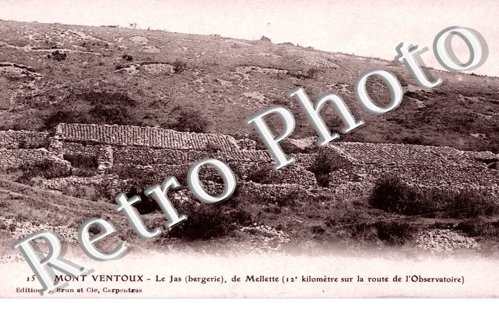 Le Mont Ventoux, le Jas de Mellette