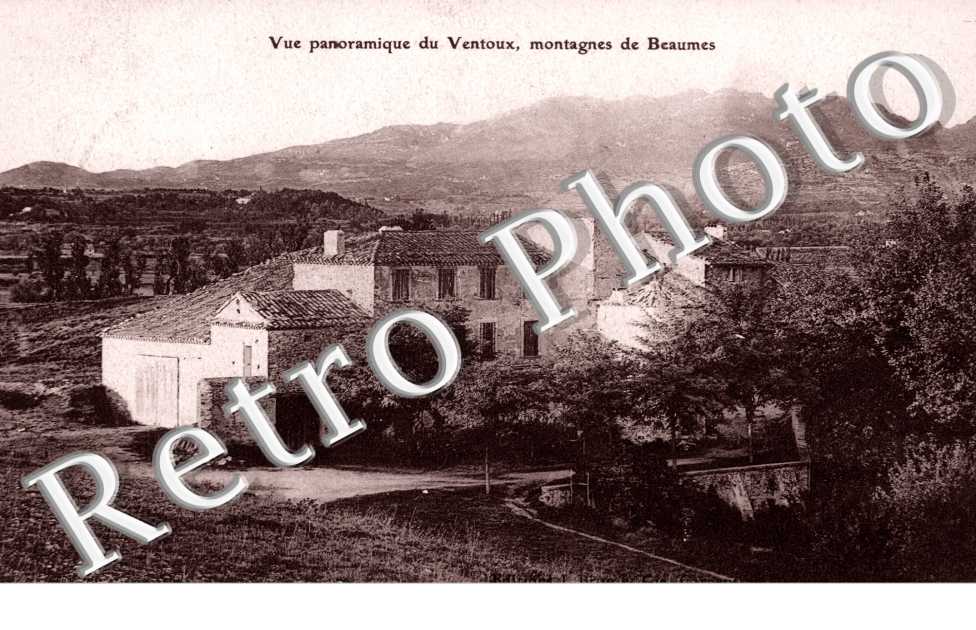 Vue panoramique du Mont Ventoux