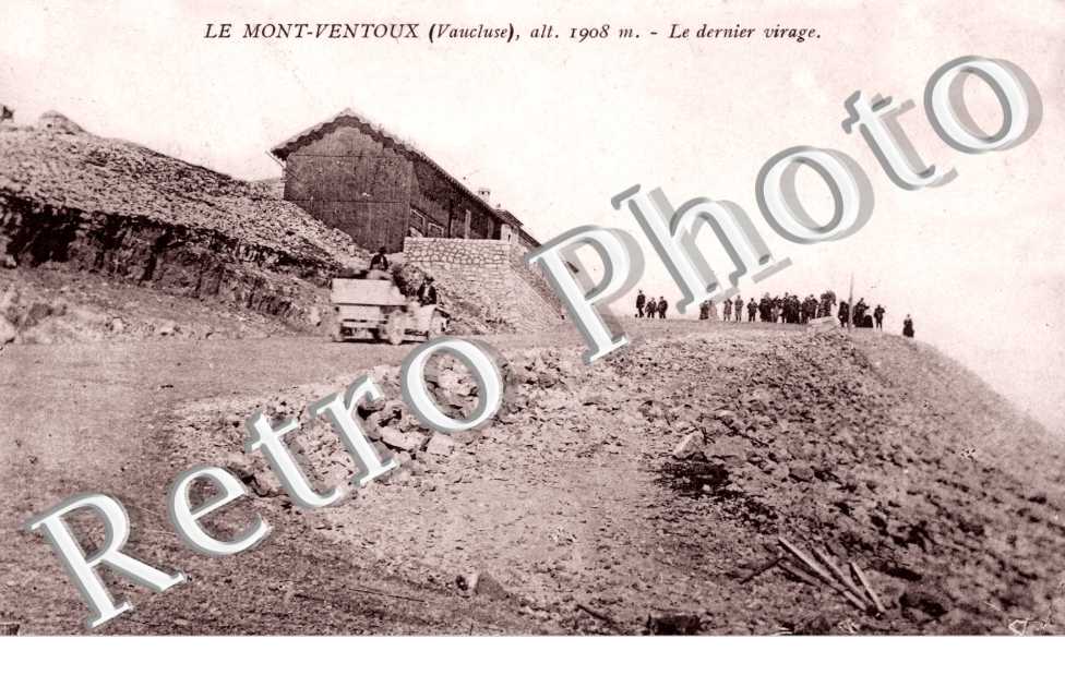 Le Mont Ventoux, le dernier virage
