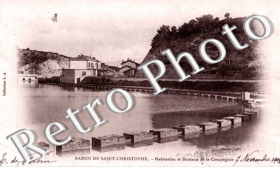Bassin de Saint Christophe, Habitation et Bureaux de la Compagnie
