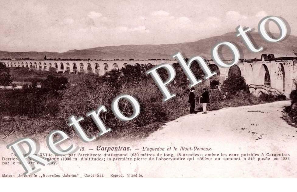 l'Aqueduc et le Mont-Ventoux