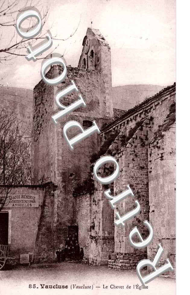 Le Chevet et l'Eglise