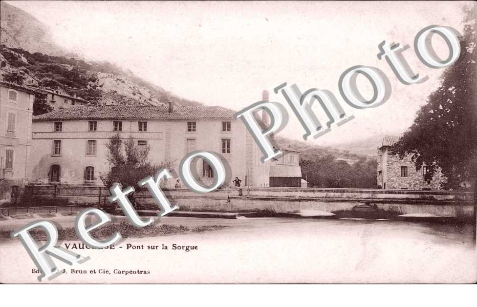 Pont sur la Sorgue