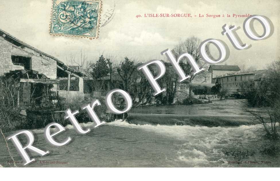 La Sorgue a la Pyramide