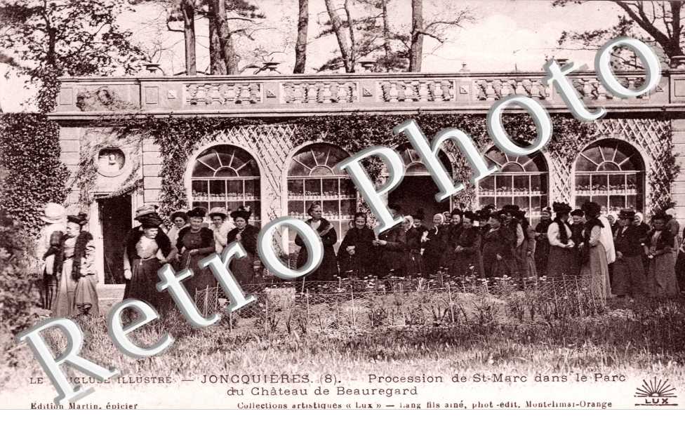 procession de Saint Marc dans le parc du chateau de Beauregard