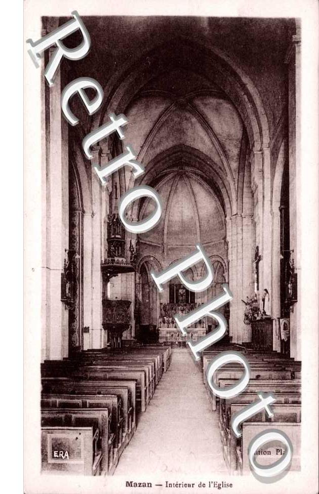 Interieur de l'eglise