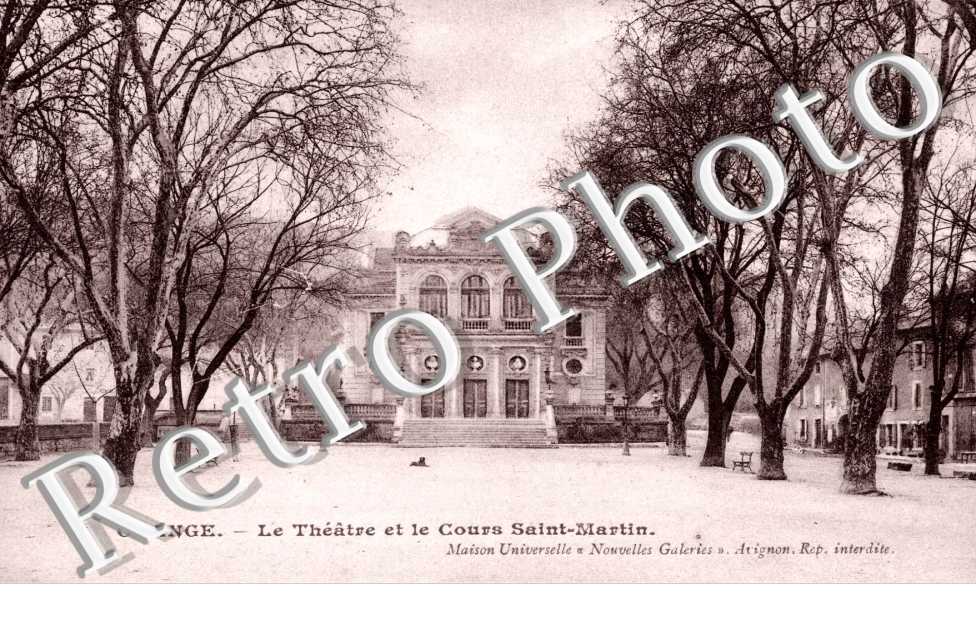 Le Théâtre et le Cours Saint Martin
