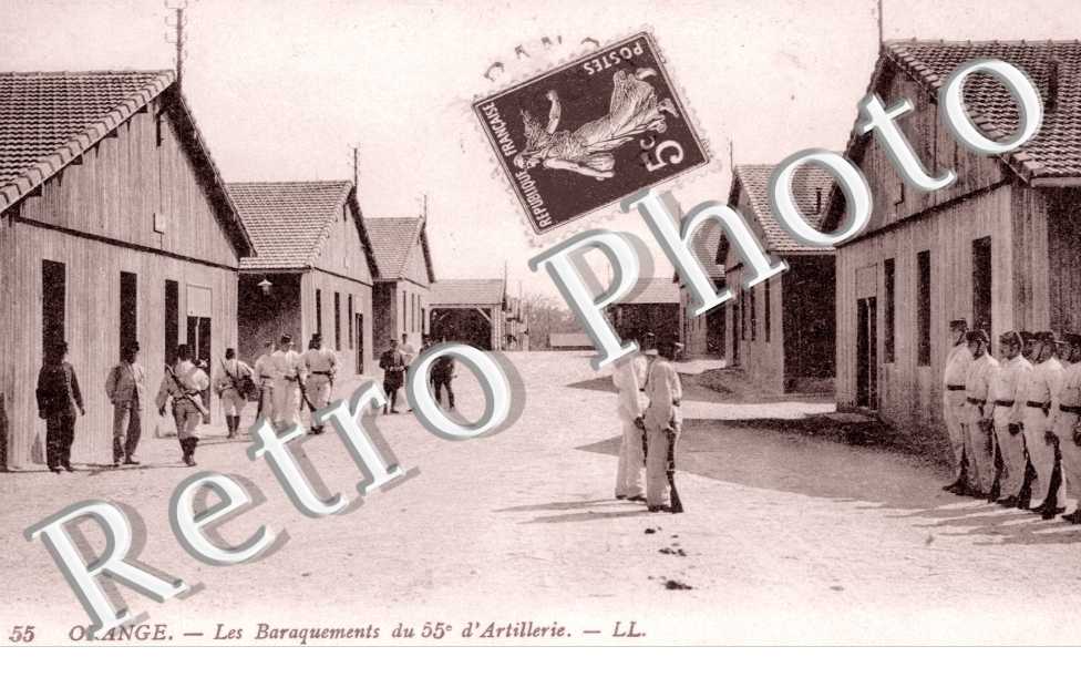 Baraquements du 55e d&#039;Artillerie 