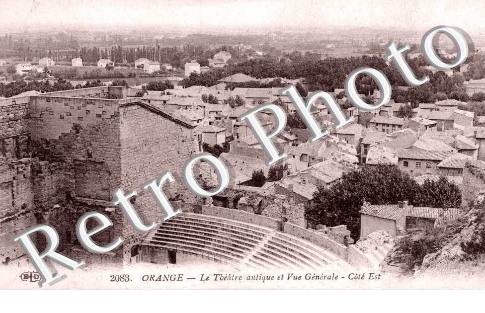 le Theatre antique et Vue Generale