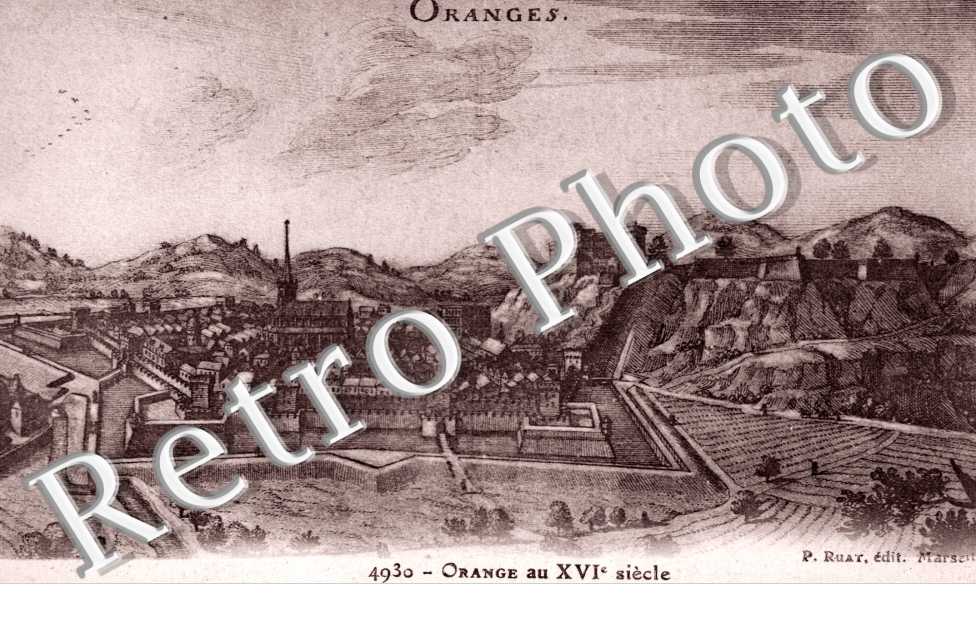 Orange au XVIeme siecle