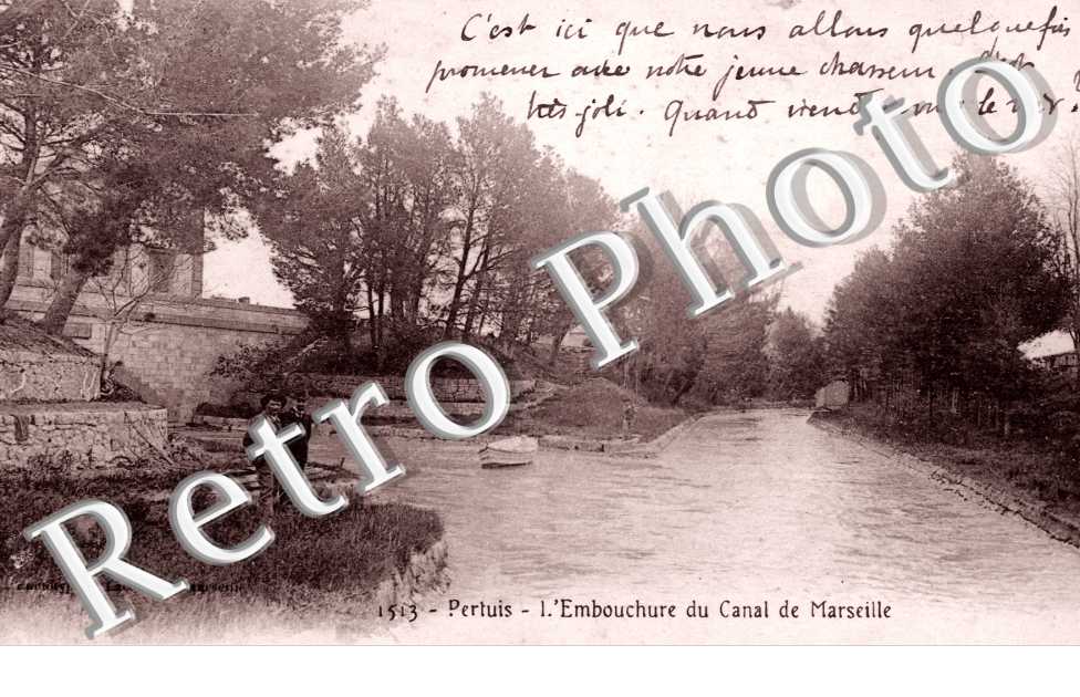l'Embouchure du Canal de Marseille