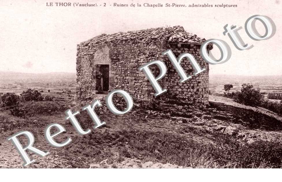 Ruines de la chapelle St-Pierre