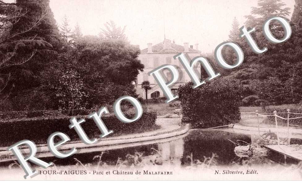 Parc du chateau de Malafaire