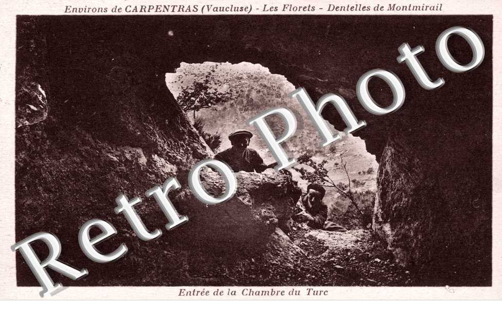 Dentelles de Montmirail les Bains - les florets - chambre du Turc