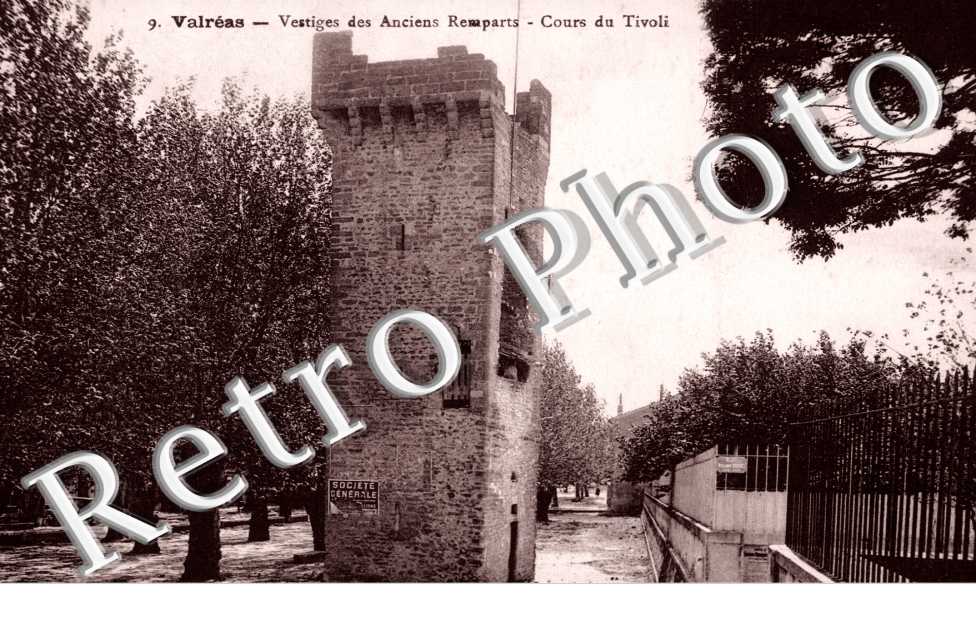 Vestige des anciens remparts - cours du Tivoli