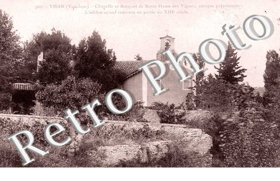 Bosquet et chapelle de Notre-dame des Vignes