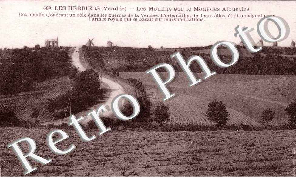 les Moulins sur le Mont des Alouettes
